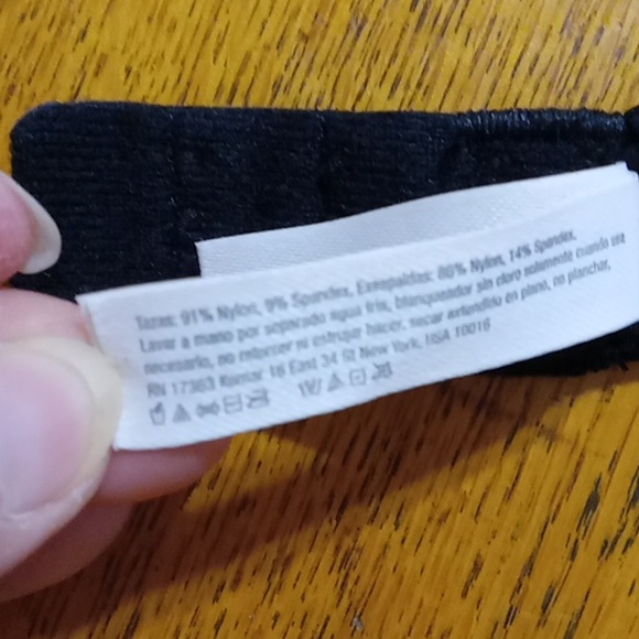 ONGOSSOMER Bra 32C BLACK New Lingerie Intimates Womens UNDERWIRE - Picture 7 of 8